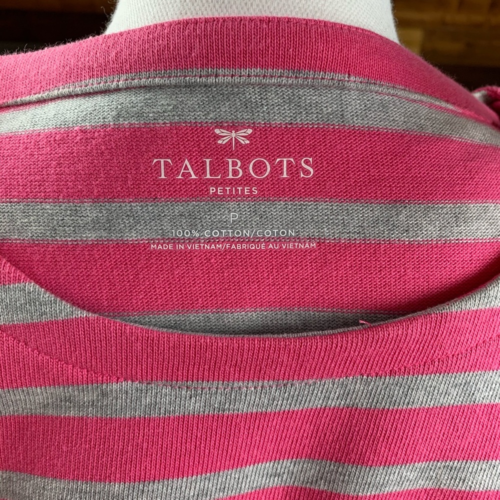 Talbots Striped Sweatshirt - Picture 3 of 4